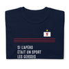 T-shirt Gersois gris sport - Champions du monde de l'apéro
