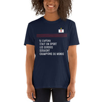Thumbnail for T-shirt Gersois blanc - Champions du monde de l'apéro