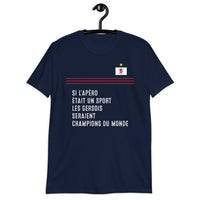 Thumbnail for T-shirt Gersois rouge - Champions du monde de l'apéro
