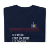 T-shirt Franche-Comté gris sport - Champions du monde l'apéro
