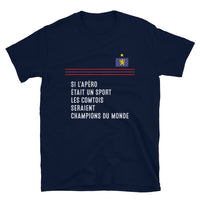 Thumbnail for Comtois, Champions du monde l'apéro - T-shirt unisexe standard