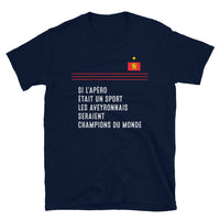 Thumbnail for Aveyronnais, champions du monde de l'apéro - T-shirt standard