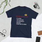 Auvergnats, champions du monde de l'apéro - T-shirt standard