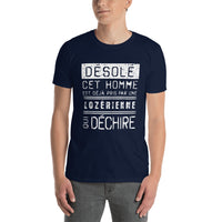 Thumbnail for Désolé cet homme est pris par une Lozérienne - T-shirt standard