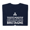 T-shirt Bretagne noir - Positif Cidre et Kouign Amann