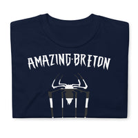 Thumbnail for Amazing Breton - T-shirt standard super-héros