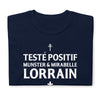 T-shirt Lorrain noir - Mirabelle et Munster positif