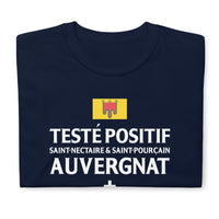 Thumbnail for T-shirt Auvergne noir - Positif Saint Nectaire et Saint Pourçain