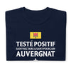 T-shirt Auvergne noir - Positif Saint Nectaire et Saint Pourçain
