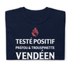 T-shirt Vendéen noir - Positif préfou et trouspinette