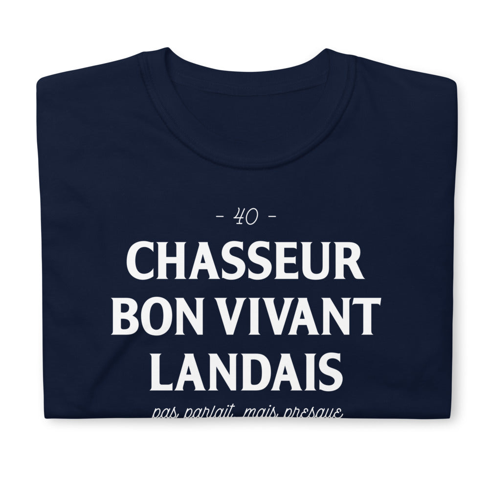 Chasseur, Bon vivant, Landais - T-shirt standard