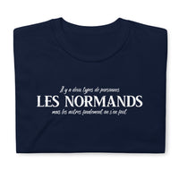 Thumbnail for Il y a deux types de personnes, Les Normands - T-shirt standard humour