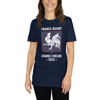 Thumbnail for T-shirt Rugby France bleu marine - Grand Chelem 2022