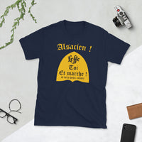 Thumbnail for Alsacien Leffe-toi et marche - T-shirt humour Alsace