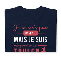 Thumbnail for T-shirt cadeau pour les Supporters de Toulon - Je ne suis pas parfait Rugby