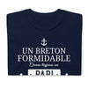 T-shirt Bretagne noir - Humour pour Papi