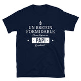 T-shirt cadeau humour Papi Breton - Fête des grands-pères