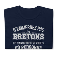 Thumbnail for T-shirt Cadeau humour breton - ne les emmerdez pas - Bretagne Breizh