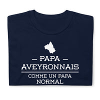 Thumbnail for T-shirt Fête des pères Aveyronnais - Papa Aveyron