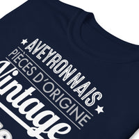 Thumbnail for AVEYRONNAIS VINTAGE - T-shirt avec année personnalisable