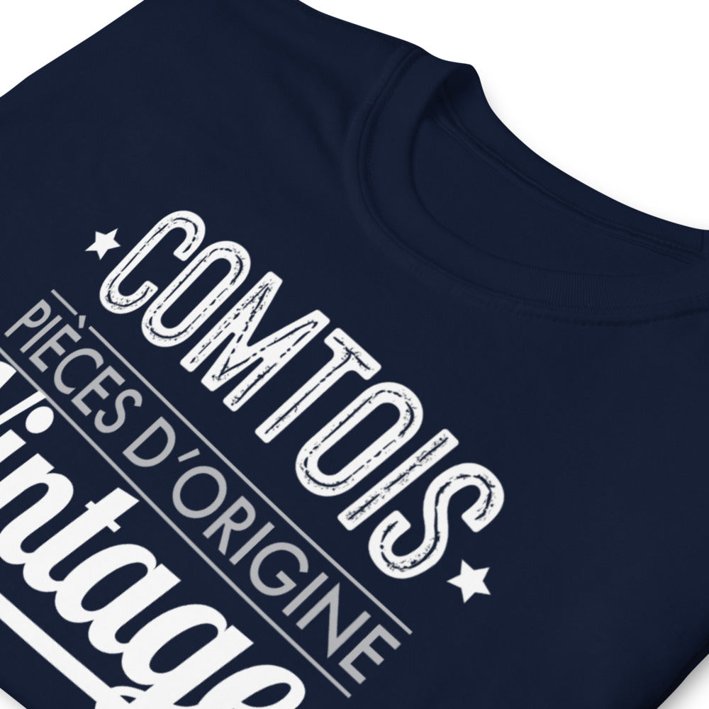 Comtois Vintage années personnalisable - T-shirt à personnaliser Franche-Comté