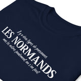 Il y a deux types de personnes, Les Normands - T-shirt standard humour