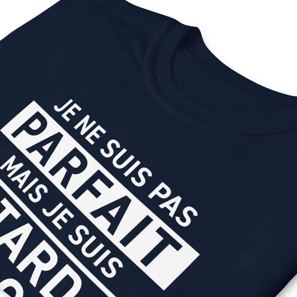 Nicht perfekt, aber ein typisches Biker- und Schäferhund-T-Shirt