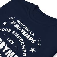 Thumbnail for T-shirt humour Rugby, Dieu créa la 3e mi-temps
