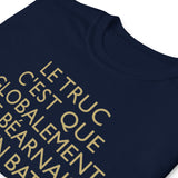 T-shirt cadeau pour un Béarnais - Humour Bat les C*uilles