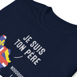 T-shirt cadeau humour Bourgogne, je suis ton père
