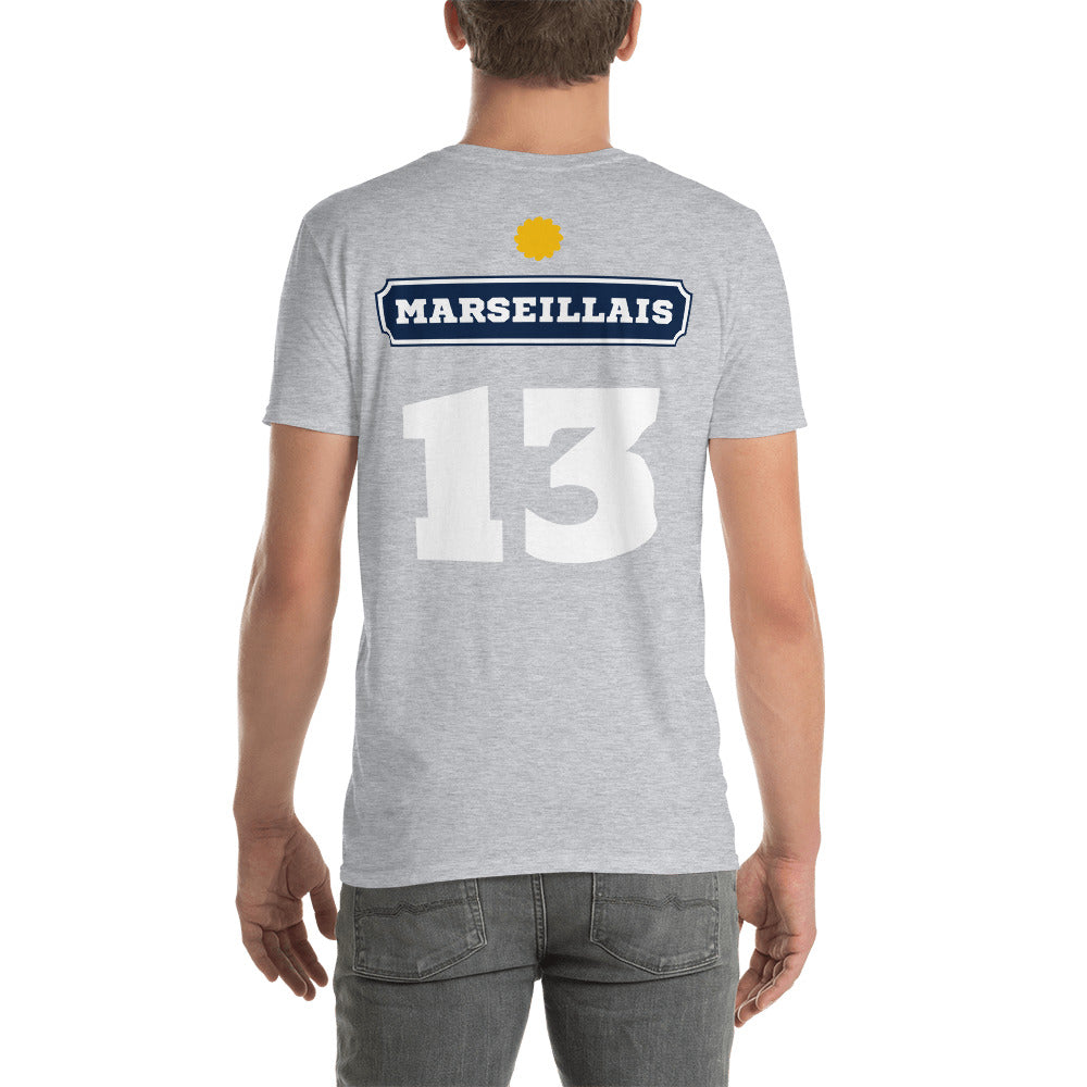 T-shirt Marseille bleu marine - Fierté du pastis 13