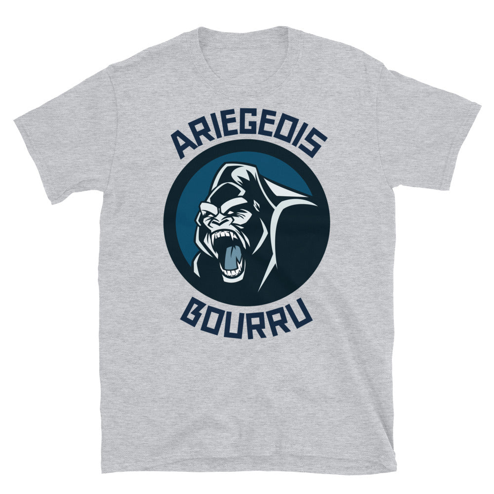 Ariégeois bourru - T-shirt Unisexe à Manches Courtes - Ici & Là - T-shirts & Souvenirs de chez toi