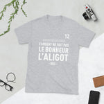Aligot Bonheur - Aveyron 12 - T-shirt standard - Ici & Là - T-shirts & Souvenirs de chez toi