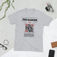 Thumbnail for Pass Alsacien - T-shirt humour standard Alsace - Ici & Là - T-shirts & Souvenirs de chez toi