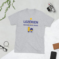 Thumbnail for T-shirt Lozérien blanc - Humour et fierté des origines