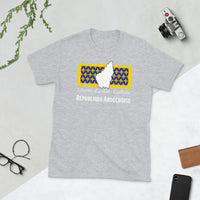 Thumbnail for T-shirt Ardéchois gris sport - Liberté, égalité, caillette dos