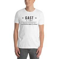 Thumbnail for T-shirt Bretagne gris sport dos - Gast définition humoristique
