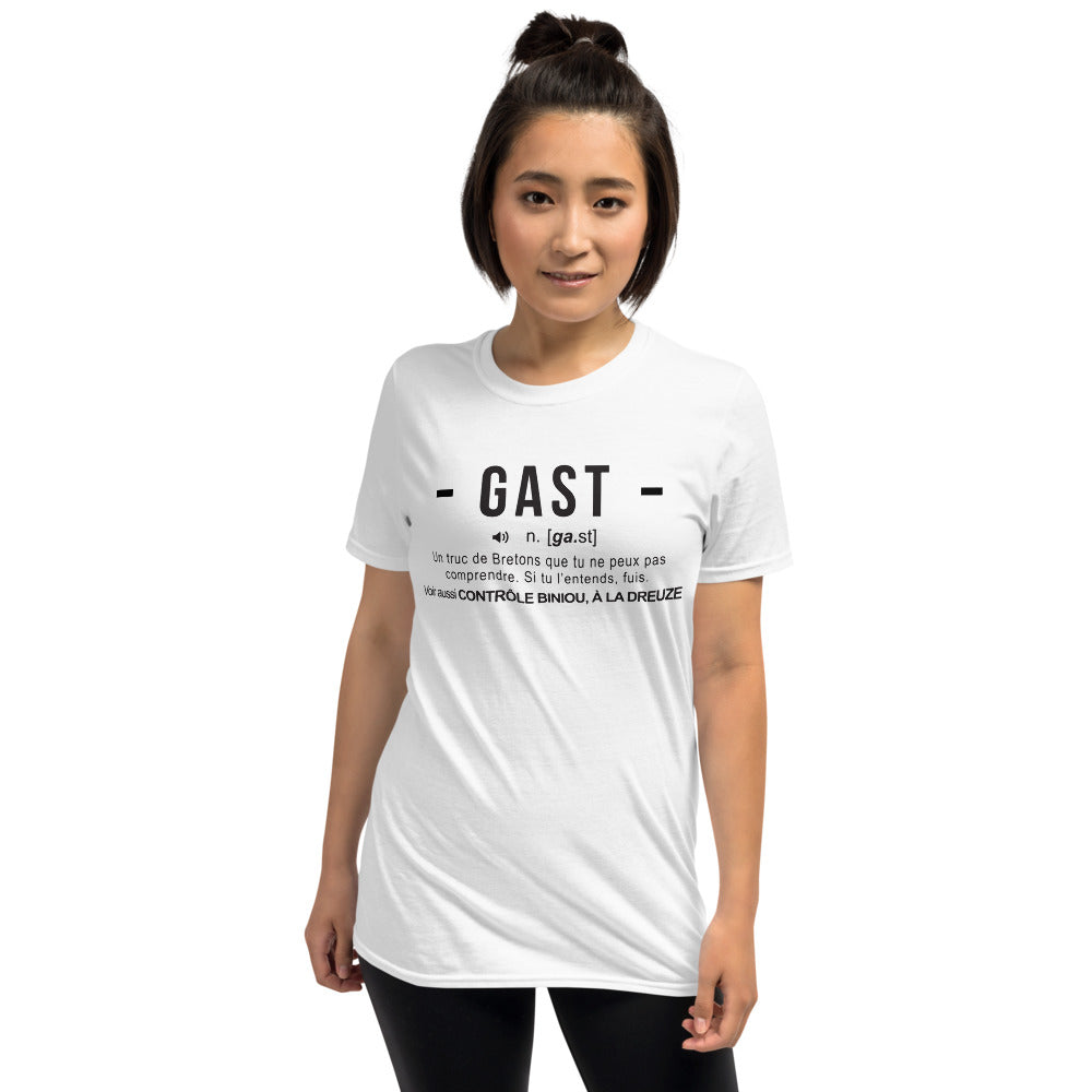 Gast définition humoristique - Bretagne - T-shirt standard - Ici & Là - T-shirts & Souvenirs de chez toi