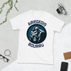 T-shirt Ariège gris sport - Fierté bourrue et humoristique