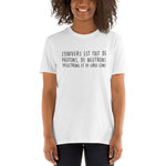 T-shirt humoristique - L'univers est fait de gros c*ns - Ici & Là - T-shirts & Souvenirs de chez toi