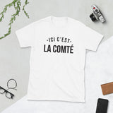 Ici c'est la Comté - Franche-Comté - T-shirt standard - Ici & Là - T-shirts & Souvenirs de chez toi