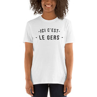 Thumbnail for Ici c'est le Gers - T-shirt standard - Ici & Là - T-shirts & Souvenirs de chez toi