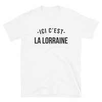 Thumbnail for Ici c'est la Lorraine - T-shirt standard - Ici & Là - T-shirts & Souvenirs de chez toi