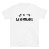 Ici c'est la Normandie - T-shirt standard - Ici & Là - T-shirts & Souvenirs de chez toi