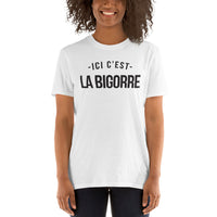 Thumbnail for T-shirt Bigorre gris sport dos - Ici c'est la Bigorre