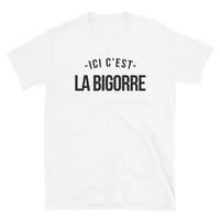 Thumbnail for T-shirt Bigorre blanc face - Ici c'est la Bigorre