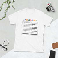 Thumbnail for T-shirt Aveyron gris sport - Fierté locale et humour
