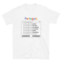 Thumbnail for T-shirt Portugal gris foncé - Humour et fierté des origines