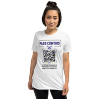 Thumbnail for Pass Comtois - T-shirt humour standard Franche Comté - Ici & Là - T-shirts & Souvenirs de chez toi