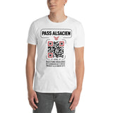 Pass Alsacien - T-shirt humour standard Alsace - Ici & Là - T-shirts & Souvenirs de chez toi